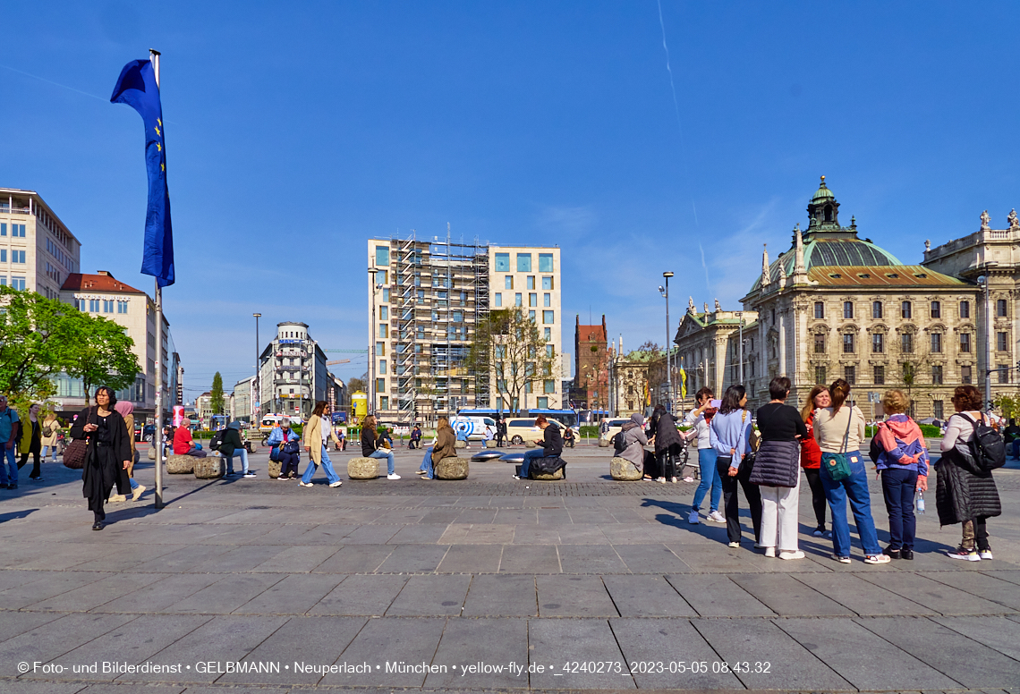 Mai 2023 - Neubau des Hotels Königshof am Stachus in München